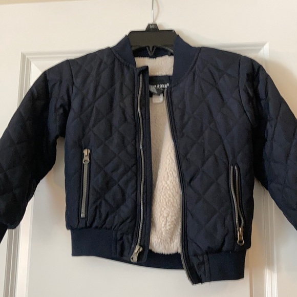 North zone kids jacket Navy quilted size 5 - Picture 1 of 6